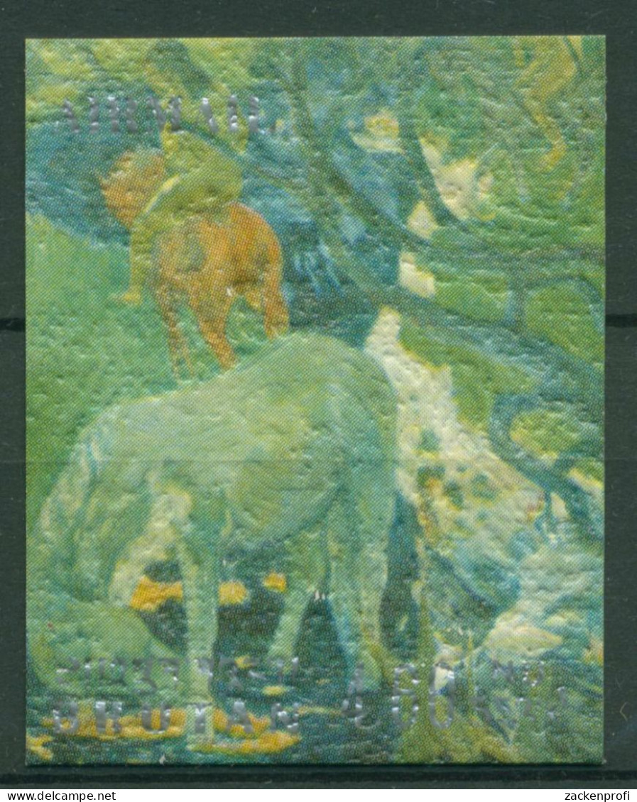 Bhutan 1972 Gemälde Das Weiße Pferd Gaugin Kartonpapier 498 Postfrisch - Bhutan