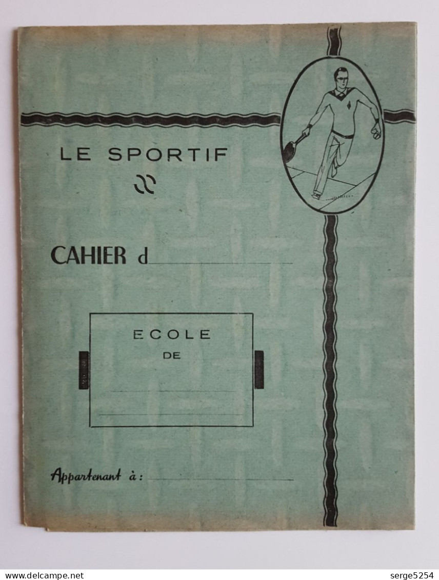 Protège Cahier Le Sportif - Deportes