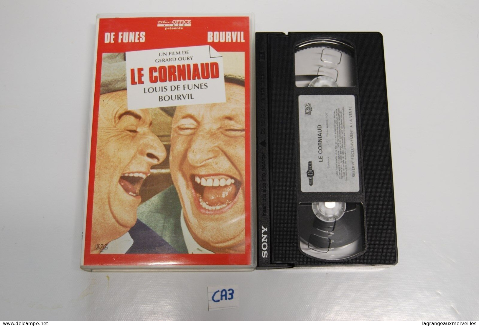 CA3 K7 VIDEO VHS LE CORNIAUD DE FUNES BOURVIL - Komedie