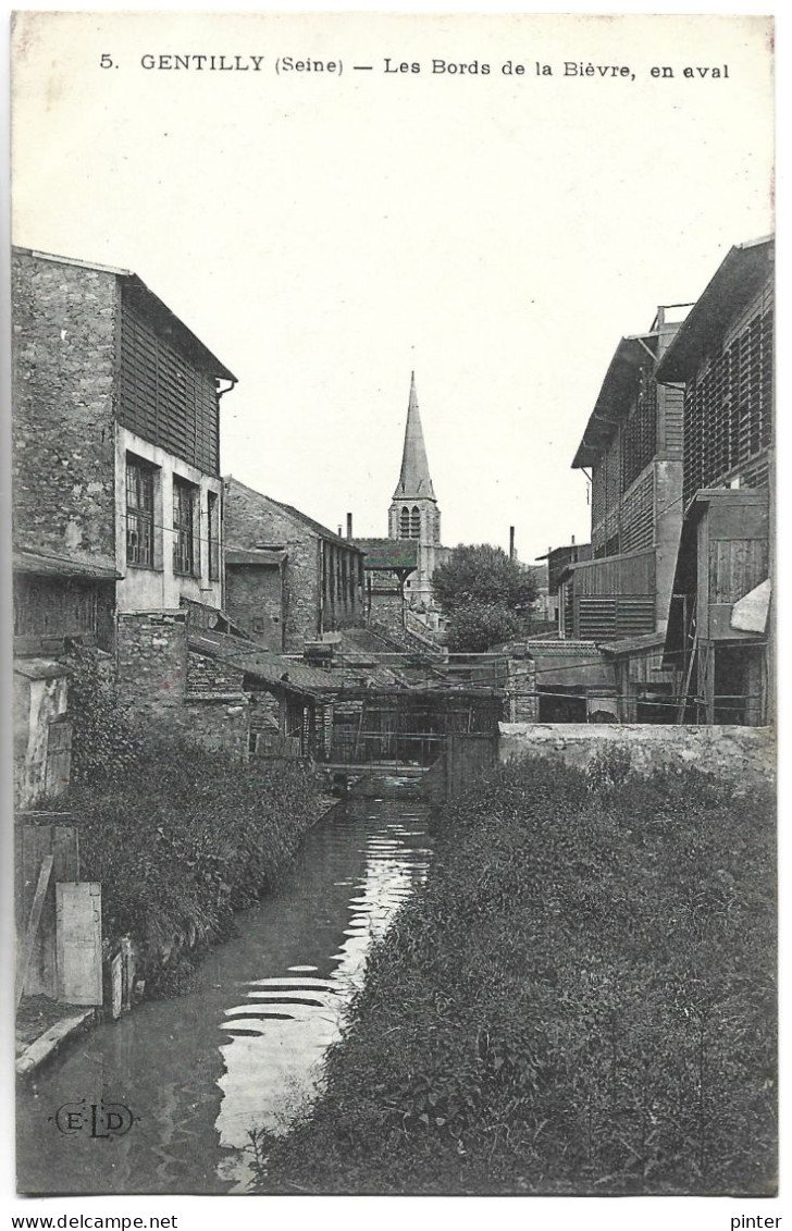 GENTILLY - Les Bords De La Bièvre, En Aval - Gentilly