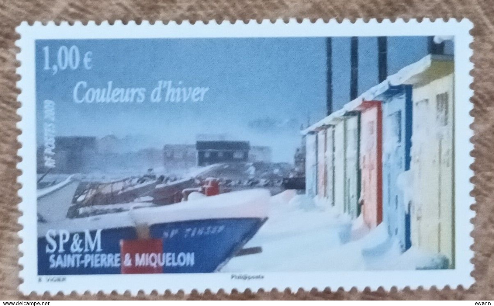 Saint Pierre Et Miquelon - YT N°940 - Série Coup De Coeur: Couleurs D'hiver - 2009 - Neuf - Unused Stamps