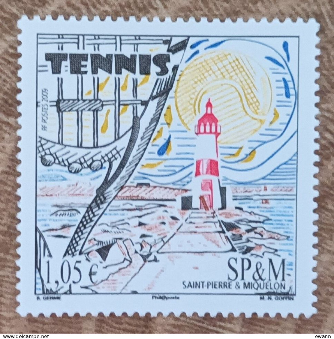 Saint Pierre Et Miquelon - YT N°955 - Sport / Tennis - 2009 - Neuf - Unused Stamps