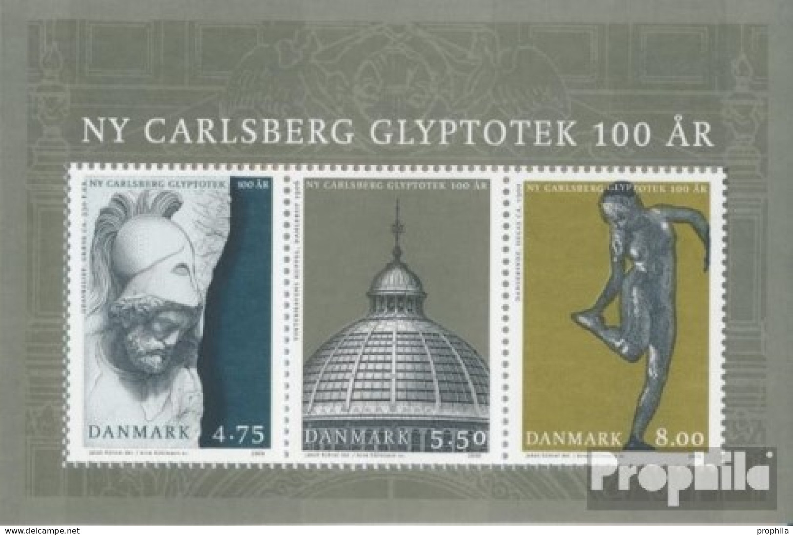 Dänemark Block28 (kompl.Ausg.) Postfrisch 2006 Glyptothek - Unused Stamps