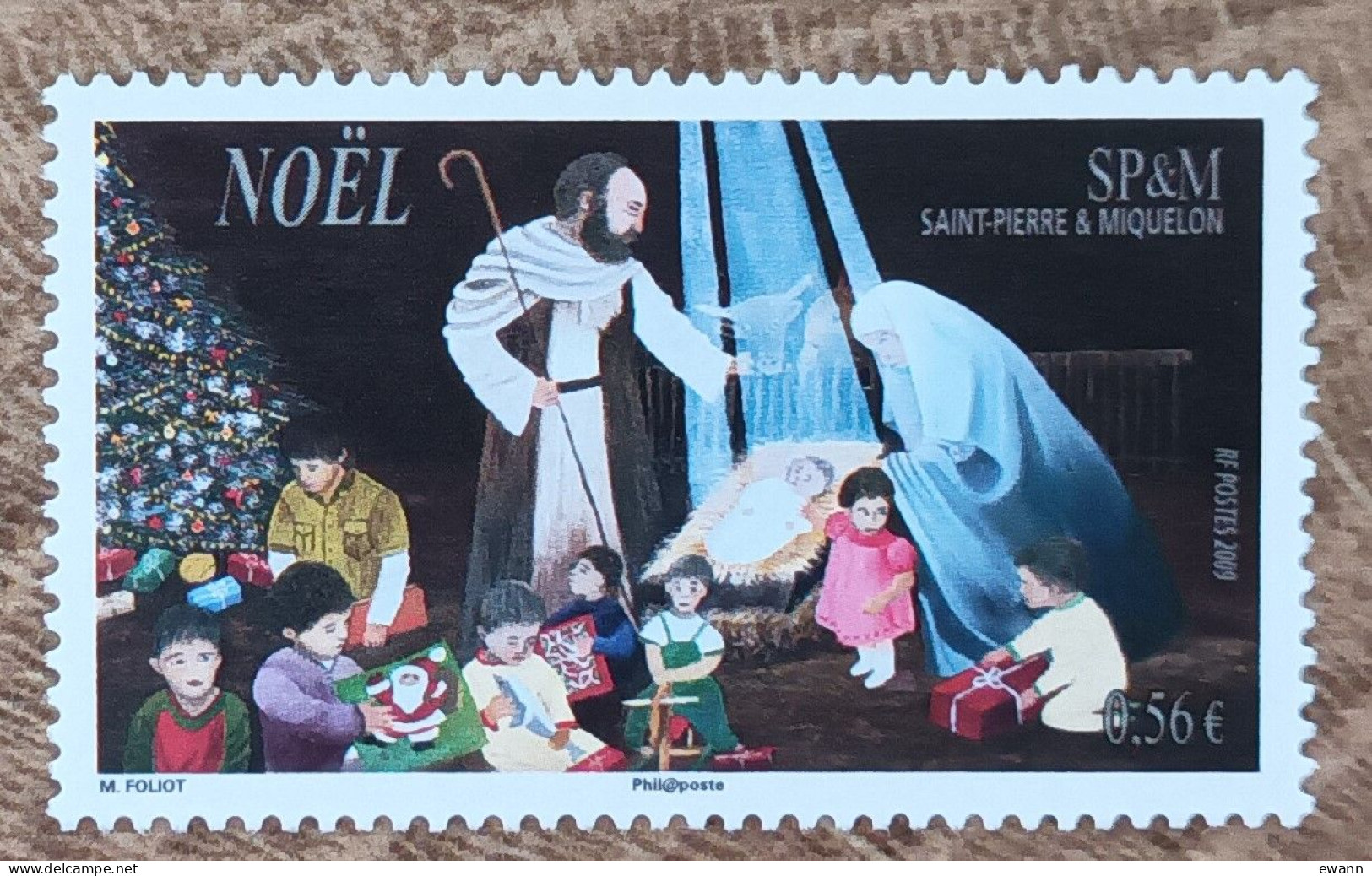 Saint Pierre Et Miquelon - YT N°965 - Noël - 2009 - Neuf - Neufs