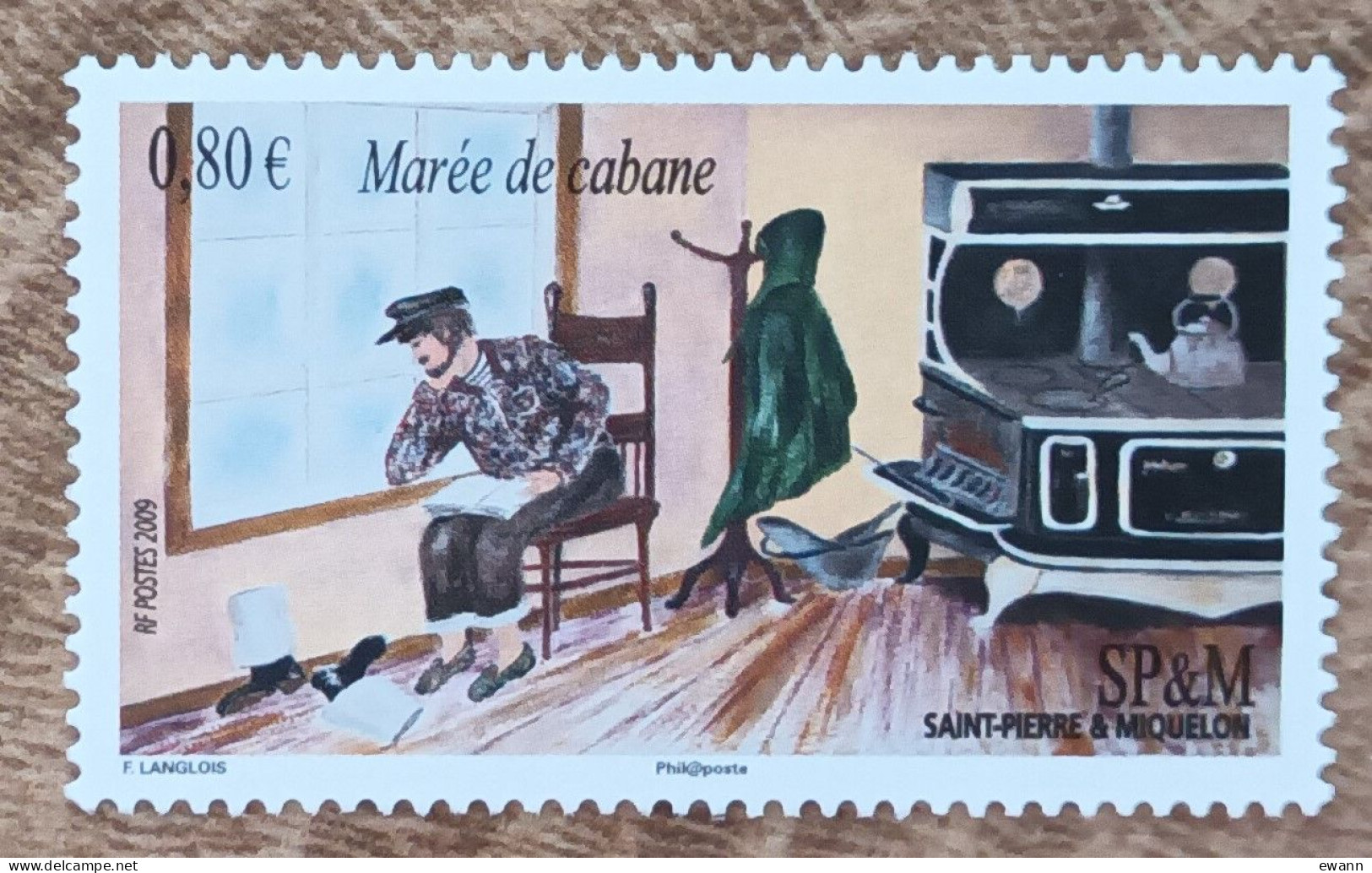 Saint Pierre Et Miquelon - YT N°959 - Expressions Locales / Marée De Cabane - 2009 - Neuf - Neufs