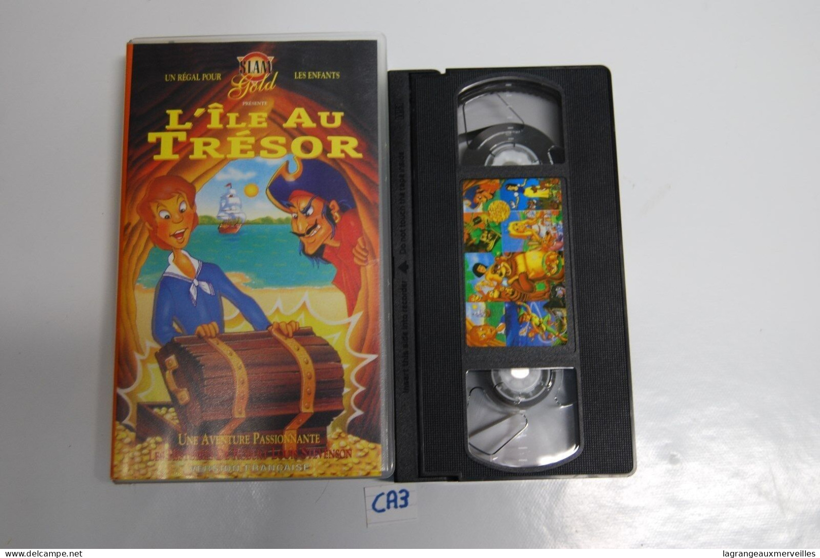 CA3 K7 VIDEO VHS L ILE AUX TRESORS - Cartoni Animati