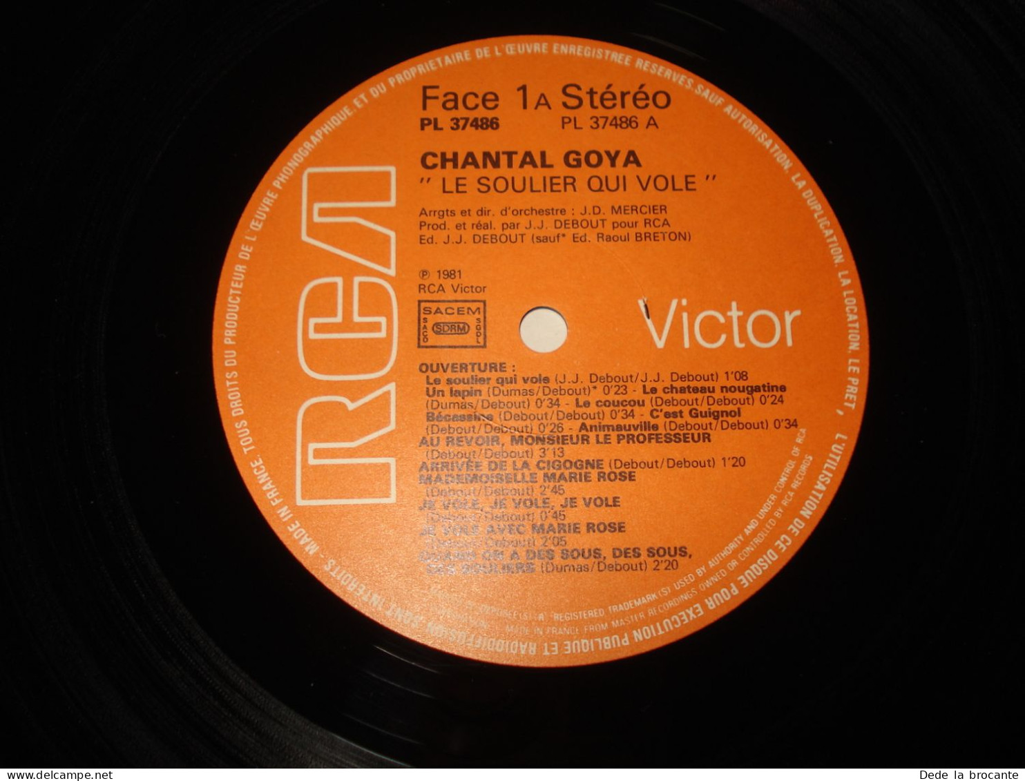 B14 / Chantal Goya – Le Soulier Qui Vole - 2 X LP - PL 37486 - FR 1981 - M/NM