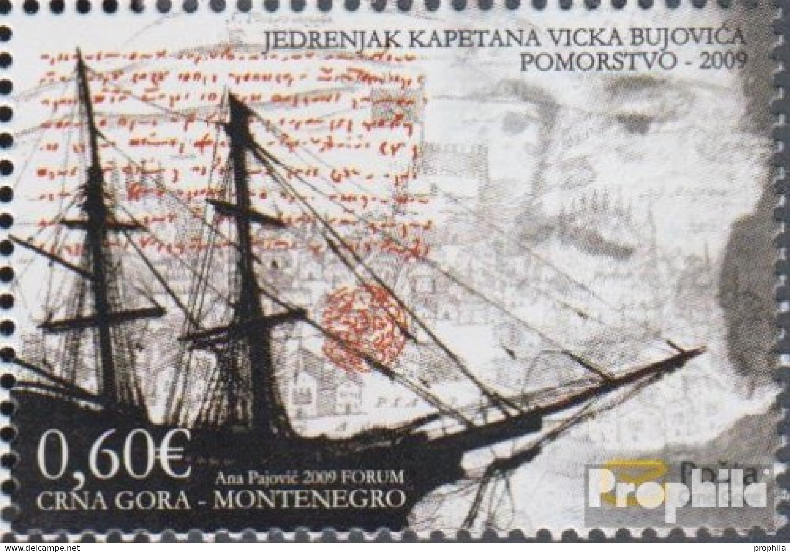 Montenegro 218 (kompl.Ausg.) Postfrisch 2009 Seefahrt - Montenegro