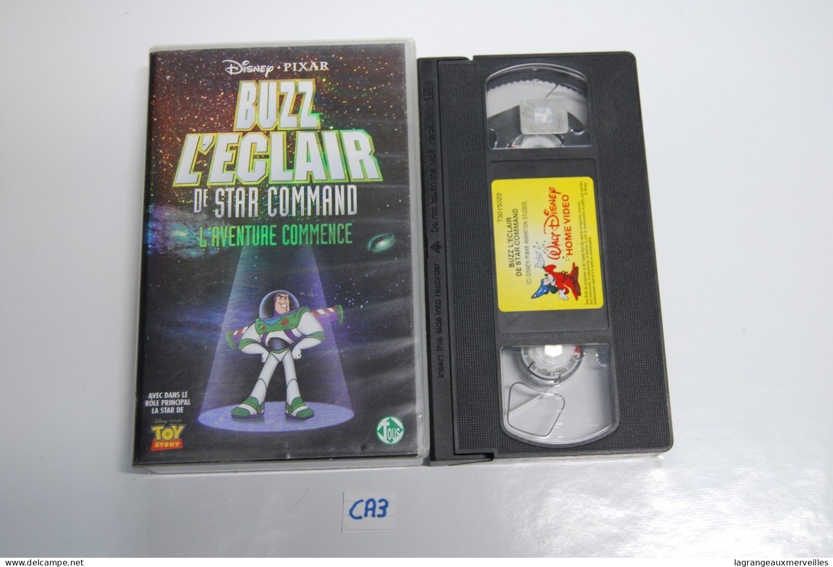 CA3 CASSETTE VIDEO VHS BUZ L'ECLAIR - Cartoni Animati