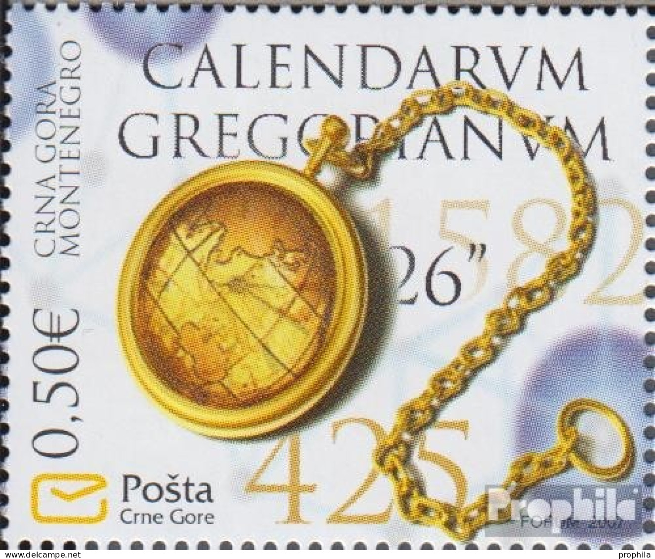 Montenegro 135 (kompl.Ausg.) Postfrisch 2007 Gregorianischer Kalender - Montenegro