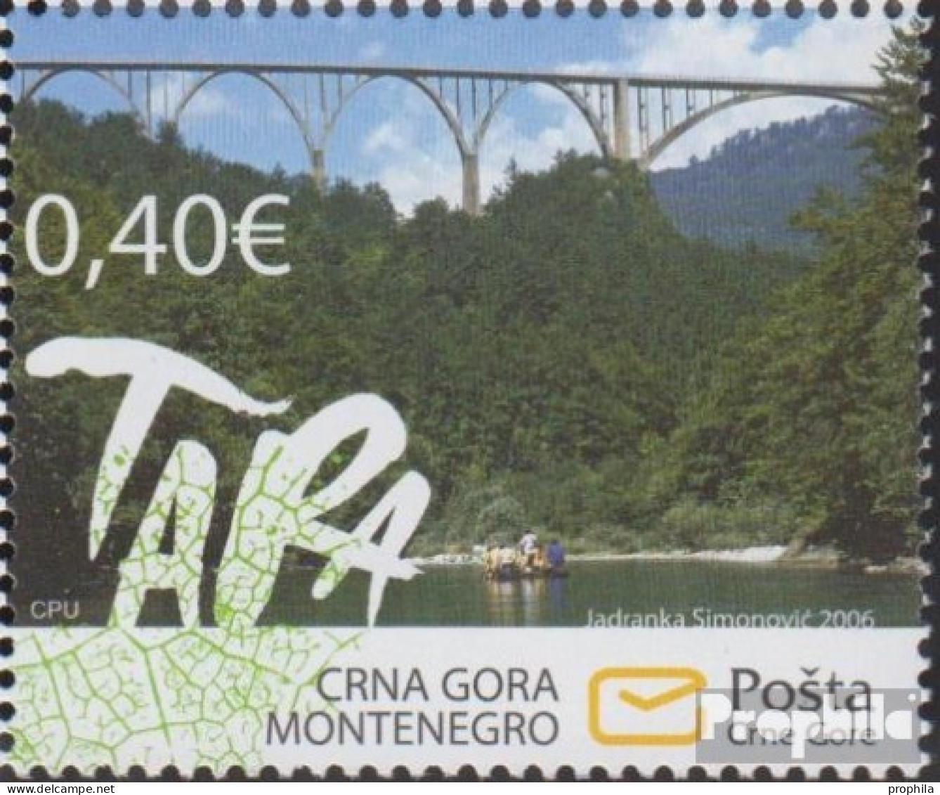 Montenegro 134 (kompl.Ausg.) Postfrisch 2006 Naturschutz - Montenegro