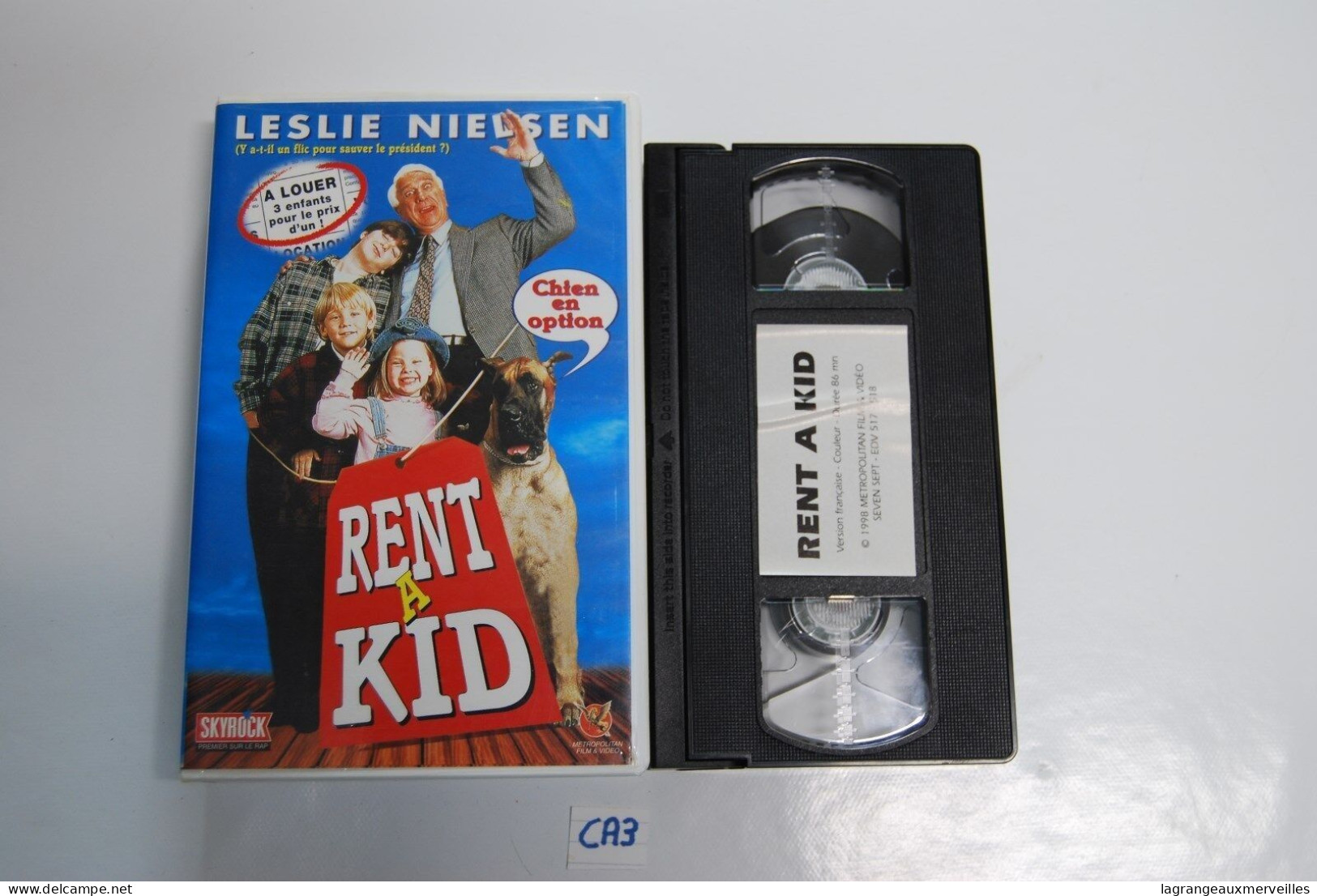 CA3 CASSETTE VIDEO VHS RENT A KID NIELSEN - Enfants & Famille