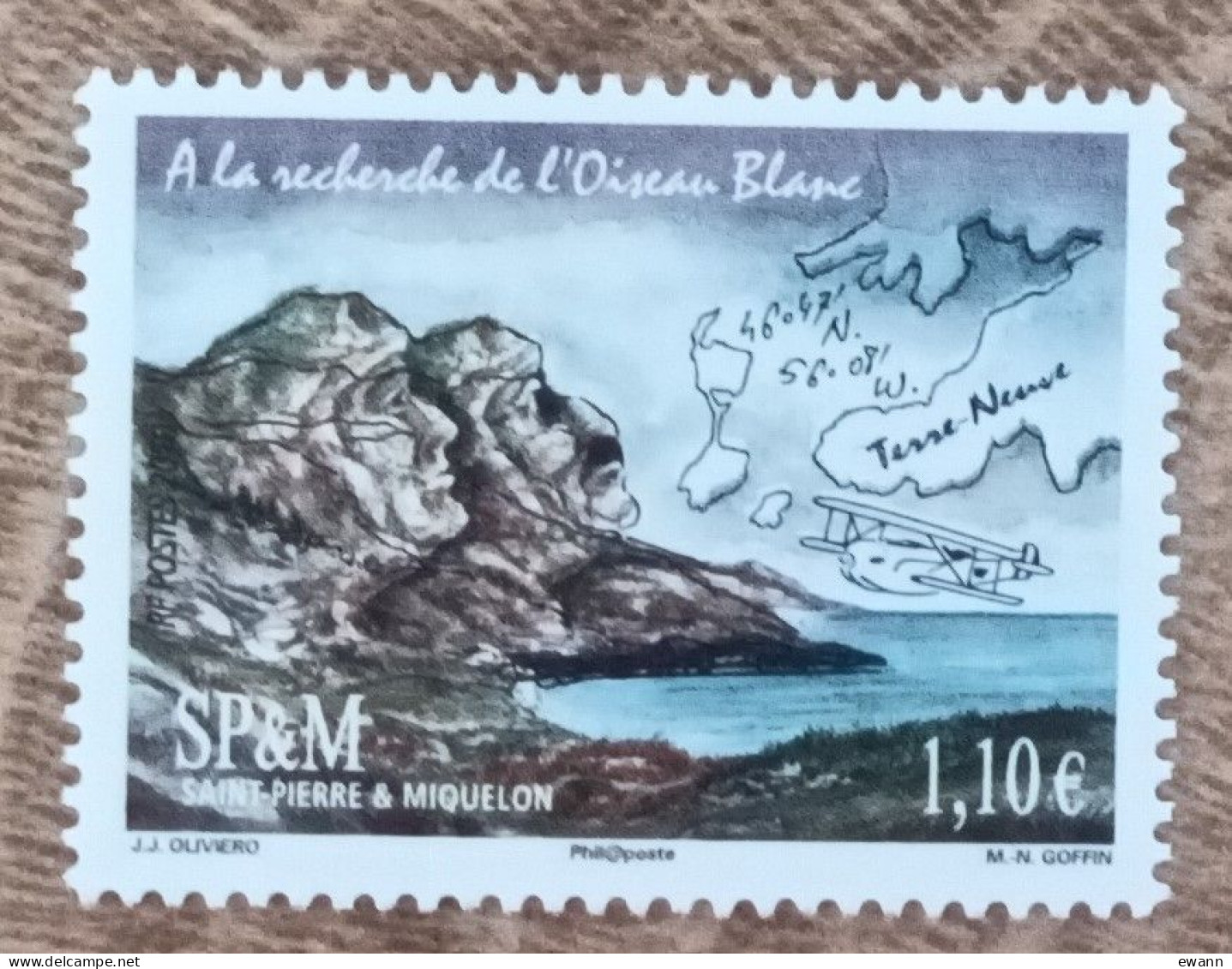Saint Pierre Et Miquelon - YT N°983 - A La Recherche De L'Oiseau Blanc - 2010 - Neuf - Unused Stamps