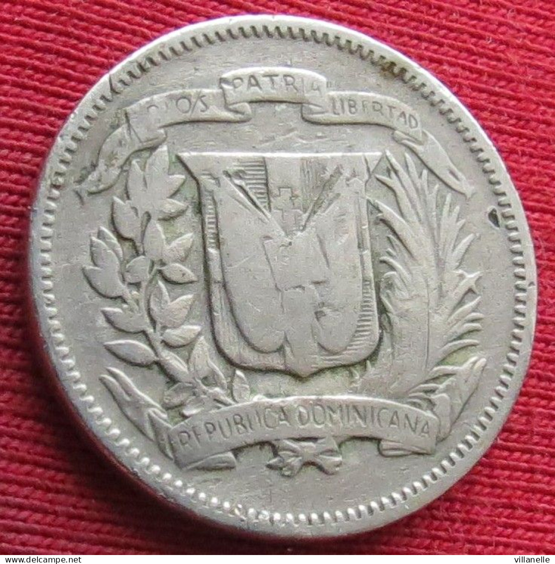 Dominican Republic 5 Centavos 1961 KM# 18 Lt 1023 *VT República Dominicana République Dominicaine - Dominikanische Rep.