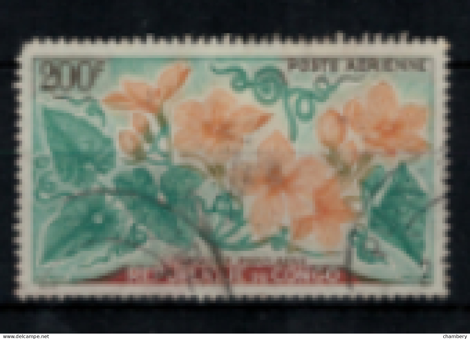 Congo Brazzaville - PA - "Fleur : Cognauxia" - Oblitéré N° 4 De 1961 - Used