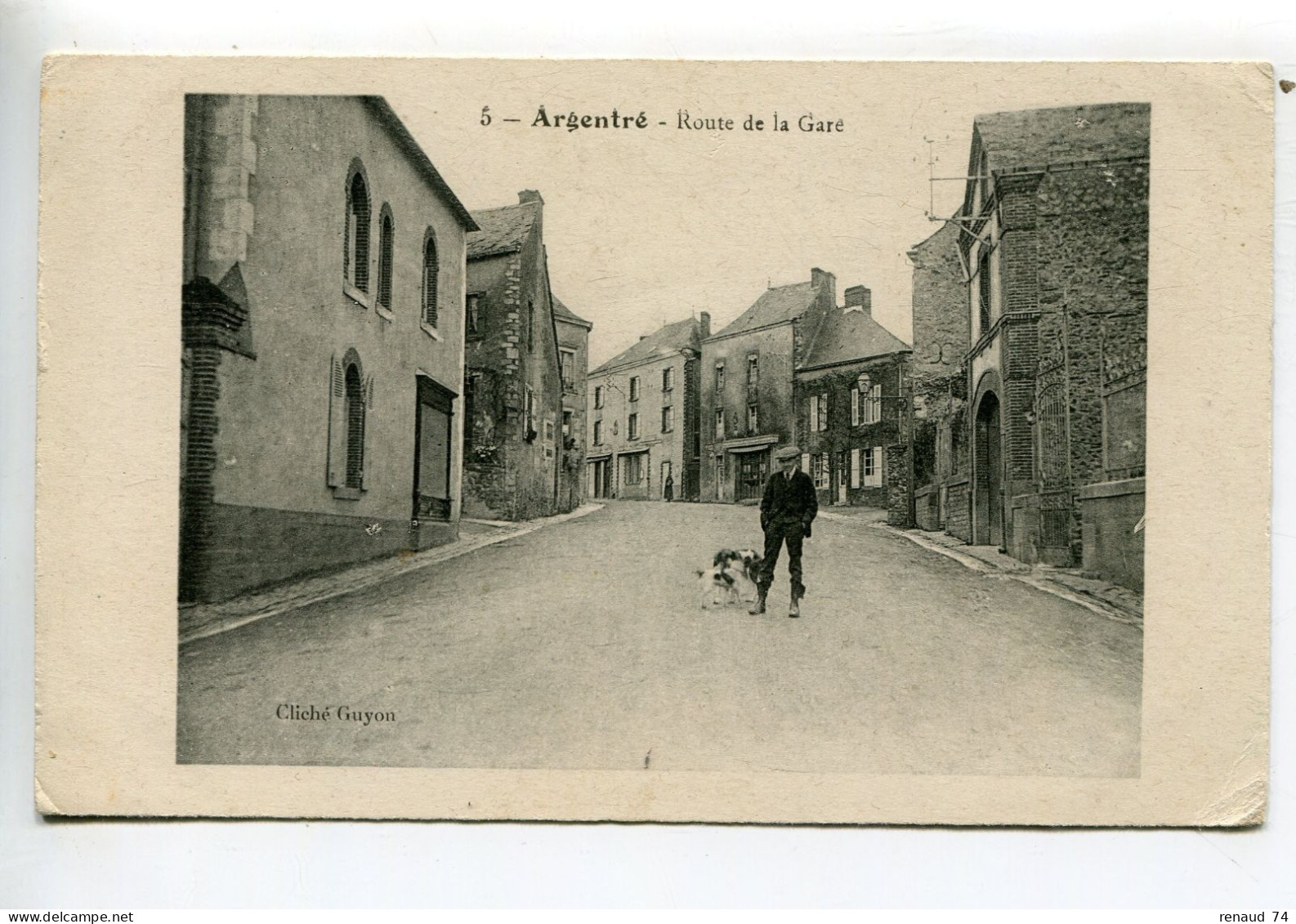 Argentré Mayenne Route De La Gare - Argentre