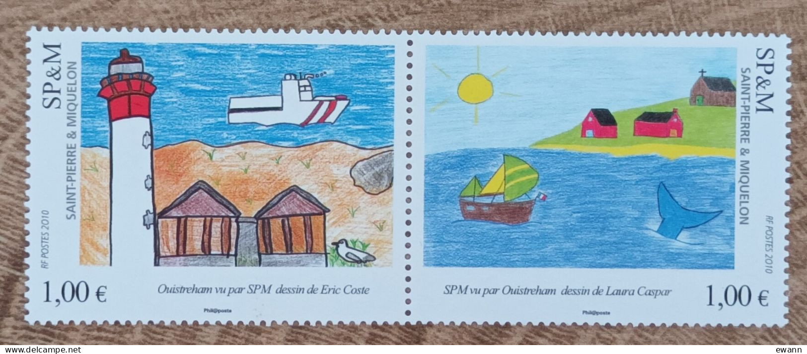 Saint Pierre Et Miquelon - YT N°976, 977 - Art / Regards Croisés - 2010 - Neuf - Neufs