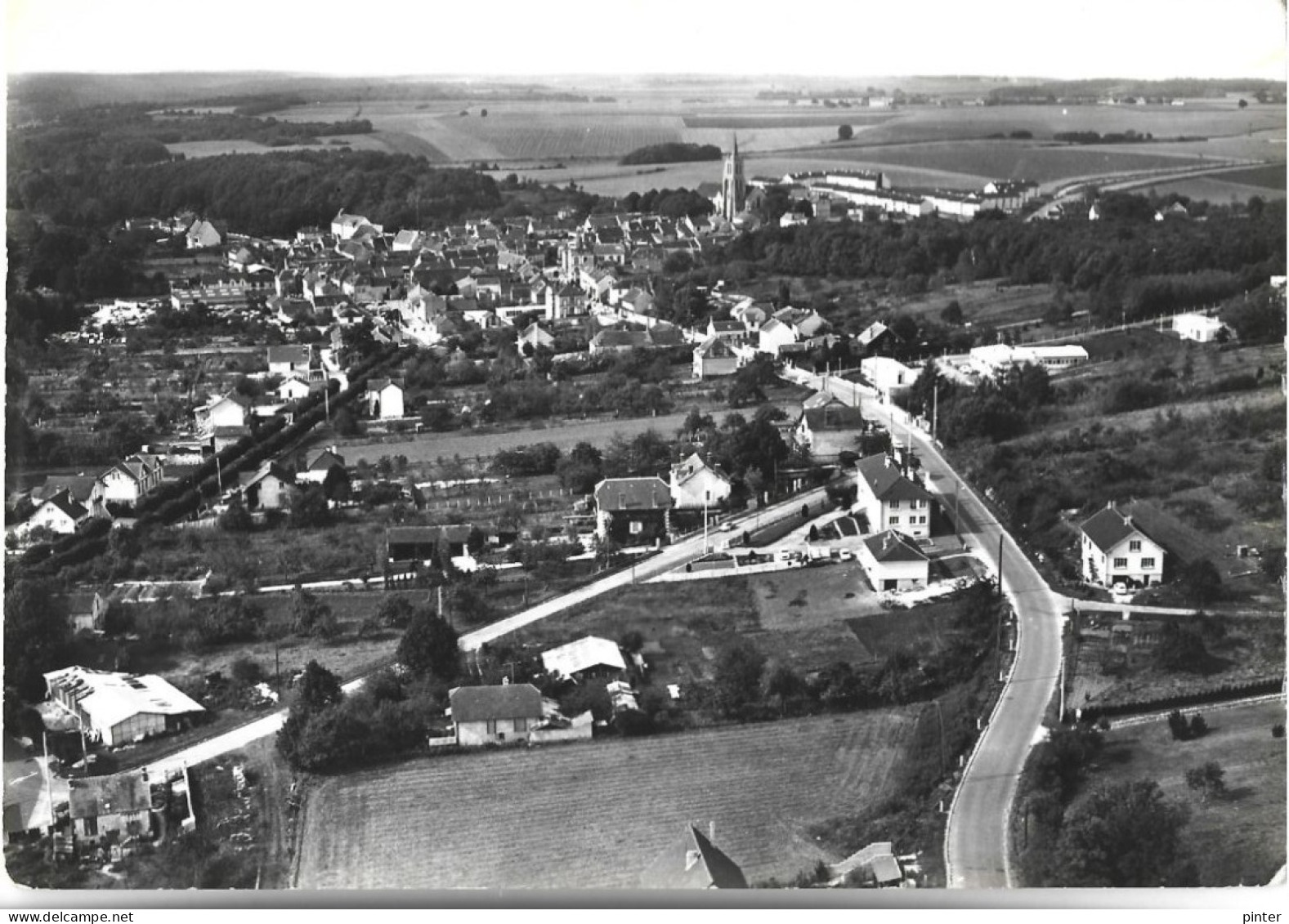 LORREZ LE BOCAGE - Vue Générale Aérienne - Lorrez Le Bocage Preaux