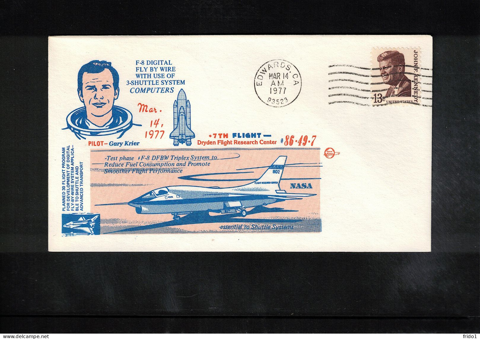 USA 1977 Space / Weltraum Space Shuttle Interesting Cover - USA