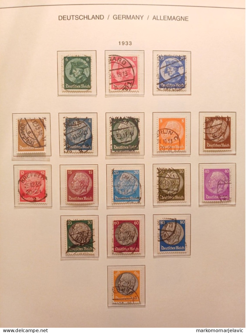 German (Deutsches) 3rd Reich (1933-1945) - Used Stamps