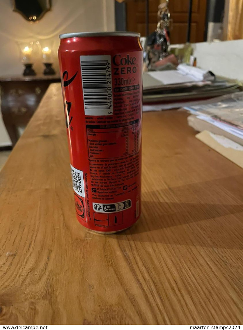Can Of Cola Zero, Production Error, 2023, Unopened, Filled With Air, Desired Revenue 75 - Lattine