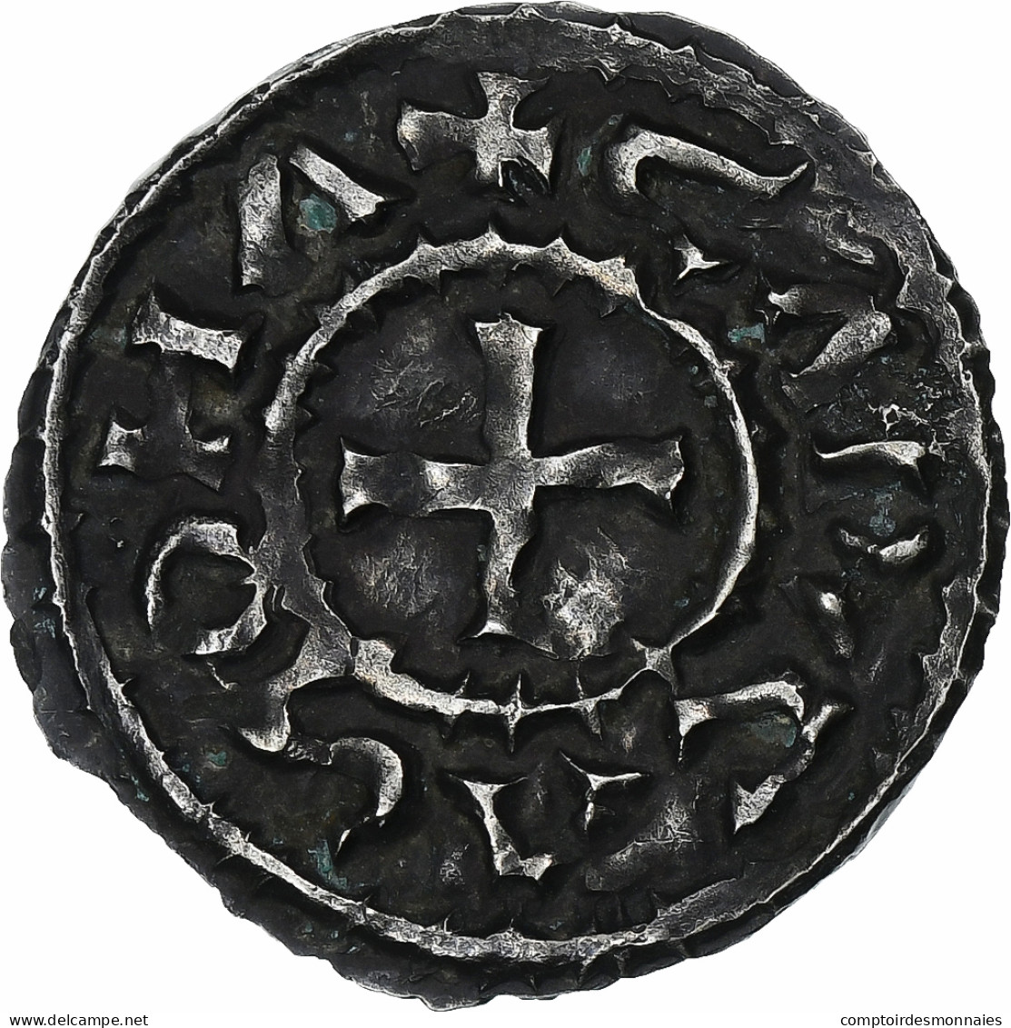 Comté De Carcassonne, Denier, 950-1075, Carcassonne, Argent, TTB - Sonstige & Ohne Zuordnung