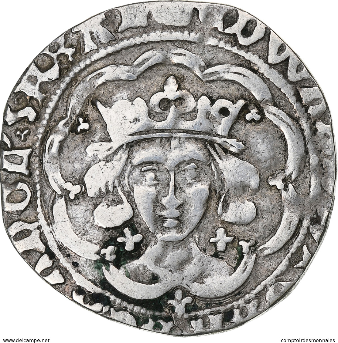 Grande-Bretagne, Edward IV, Groat, 1464-1470, Londres, Argent, TTB, Spink:2000 - 1066-1485: Hochmittelalter