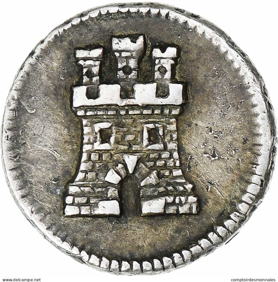 Colombie, Charles III, 1/4 Réal, 1770-1796, Bogota, Argent, TTB+ - Colombie