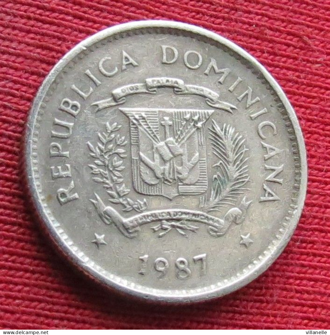 Dominican Republic 10 Centavos 1987 KM# 60 Lt 1170 *VT República Dominicana République Dominicaine - Dominicana