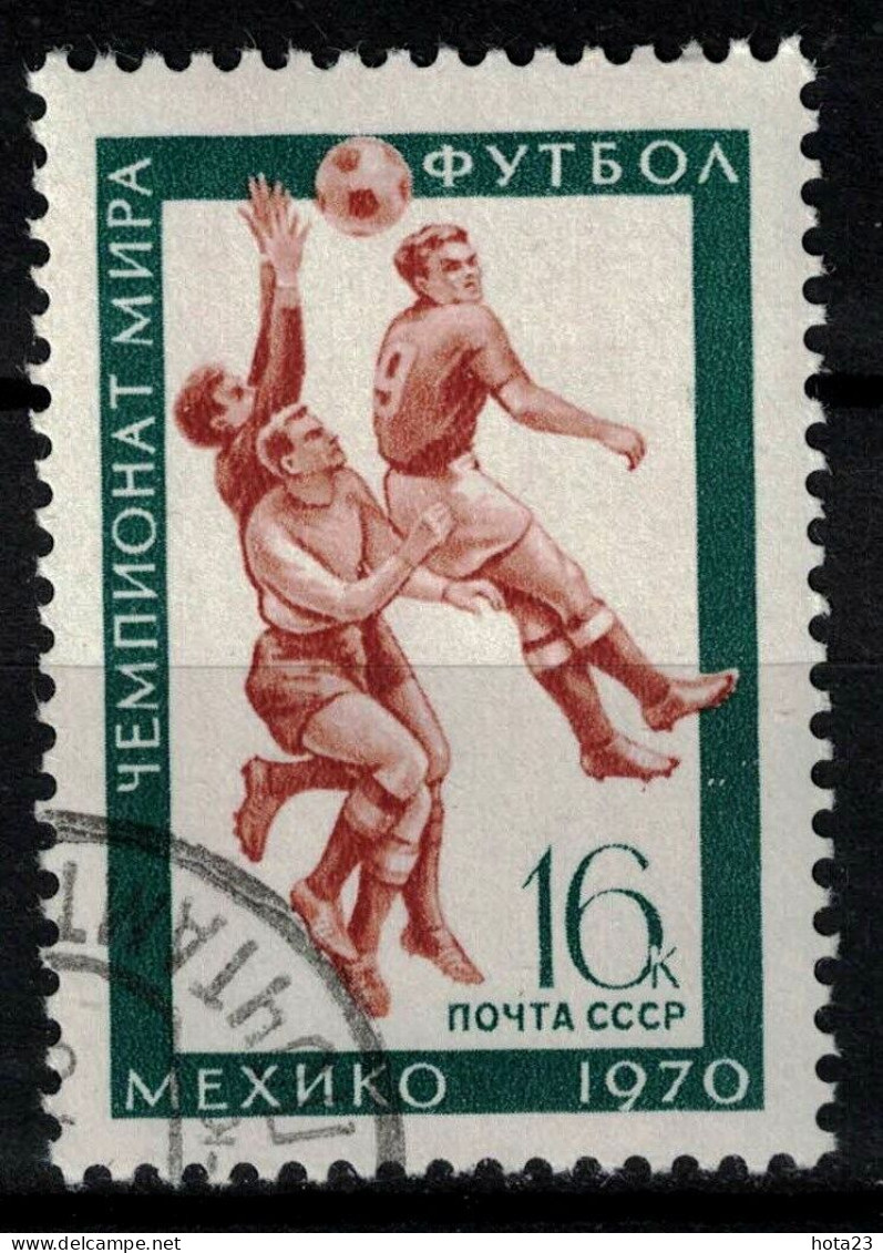 Russia USSR POSTAGE STAMP Football 1970 World Cup Mexico  Used / Cto - 1970 – Mexico