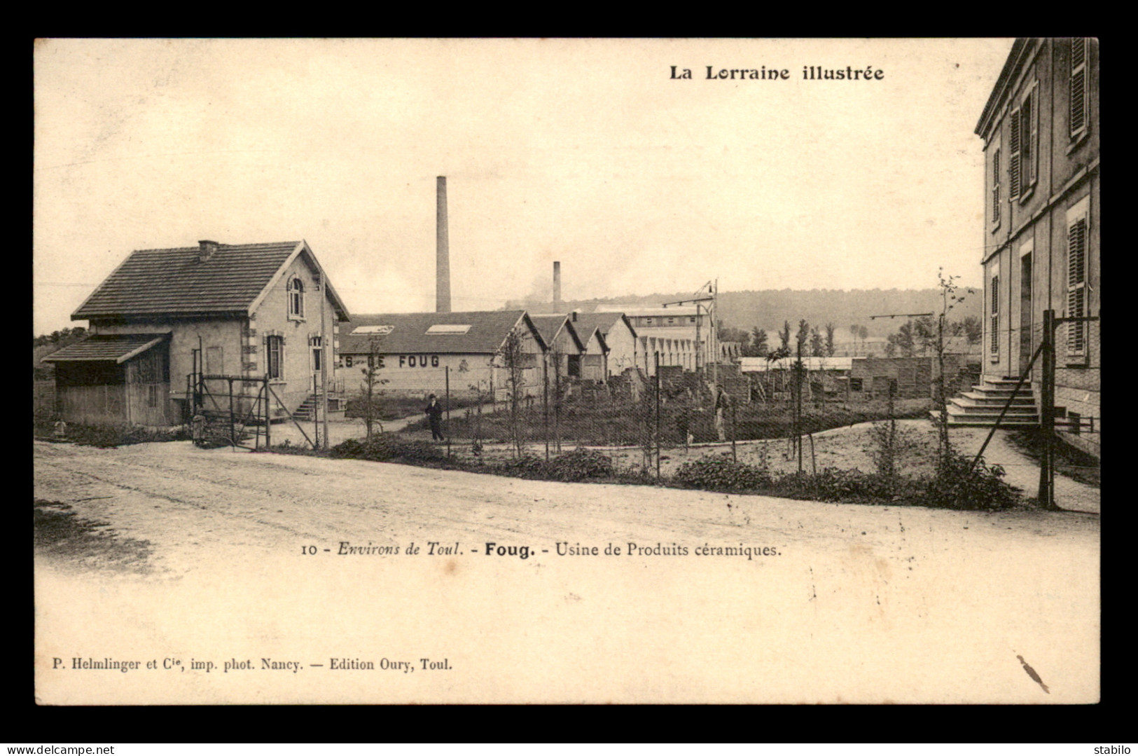 54 - FOUG - USINE DE PRODUITS CERAMIQUES - Foug