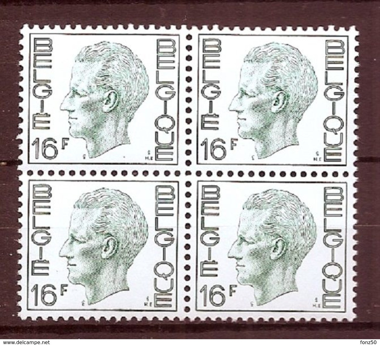 BELGIE * Nr 1875 * Postfris Xx * HELDER POLY PAPIER - 1970-1980 Elström