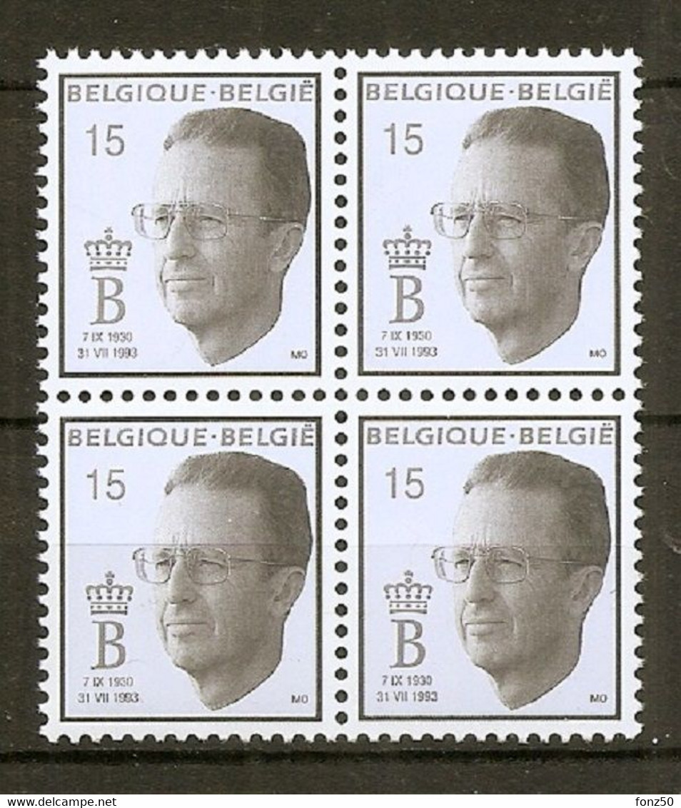 BELGIE * Nr 2520 * Postfris Xx * - 1981-1990 Velghe