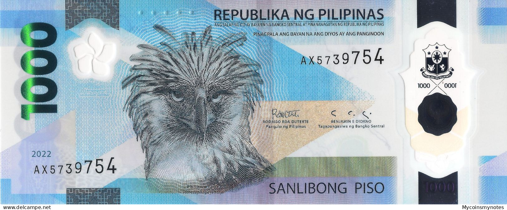 PHILIPPINES, 1000 PESOS, 2022, Polymer, Pick New (Not Yet In Catalog), UNC - Philippinen