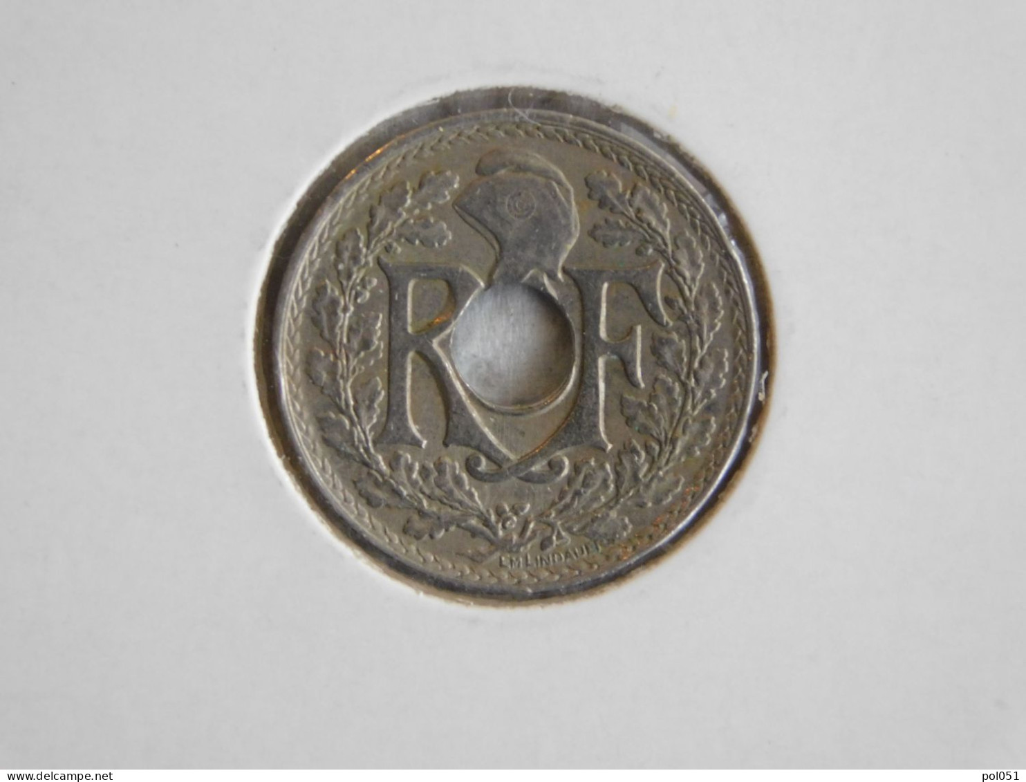 France 10 Centimes 1917 LINDAUER COCARDE NETTE (342) - 10 Centimes