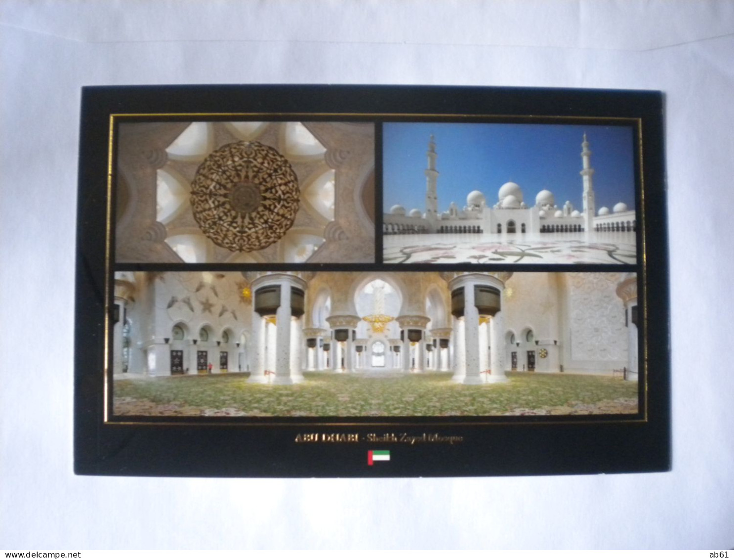 U A E United Arab Emirates Abu Dhabi  Sheikh Zayed Mosque   Neuve Multivues 3 - Verenigde Arabische Emiraten