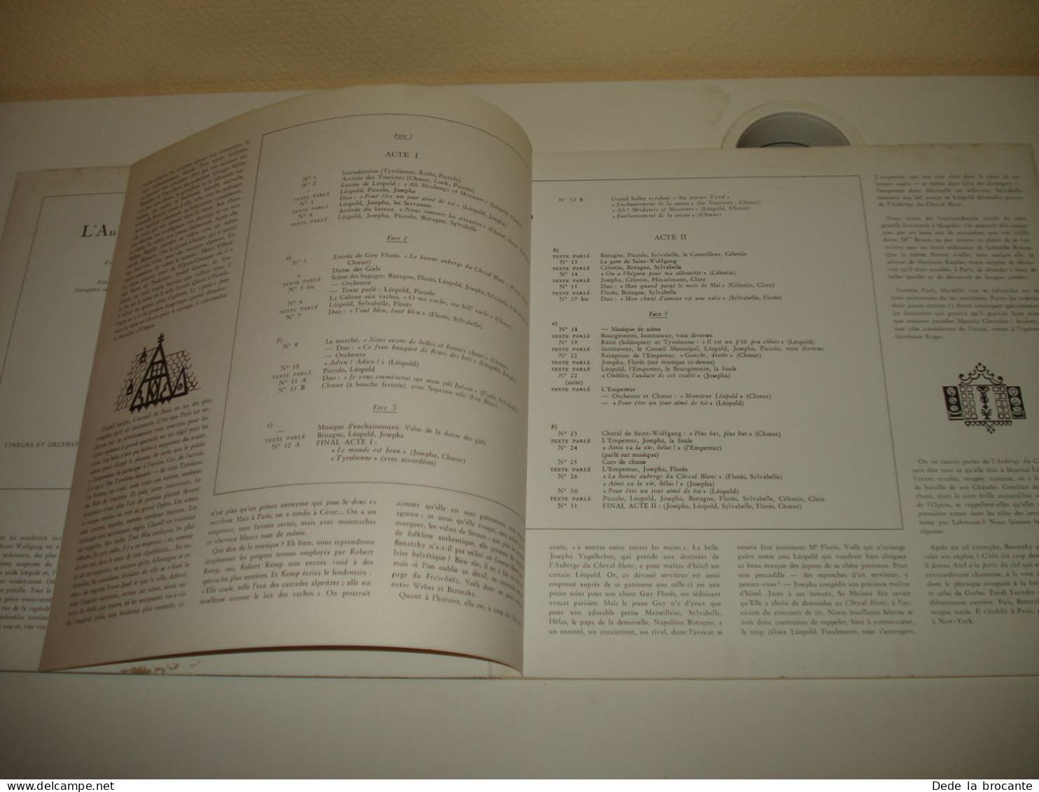 B14 / Auberge Du Cheval Blanc - 2 X LP – Pathé - 2C 161-12087/8 - Fr 1972  M/NM - Musicals