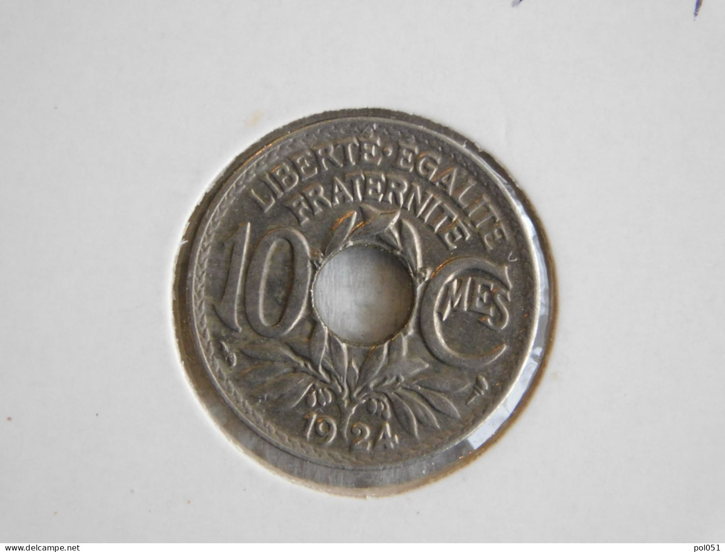 France 10 Centimes 1924 LINDAUER (351) - 10 Centimes