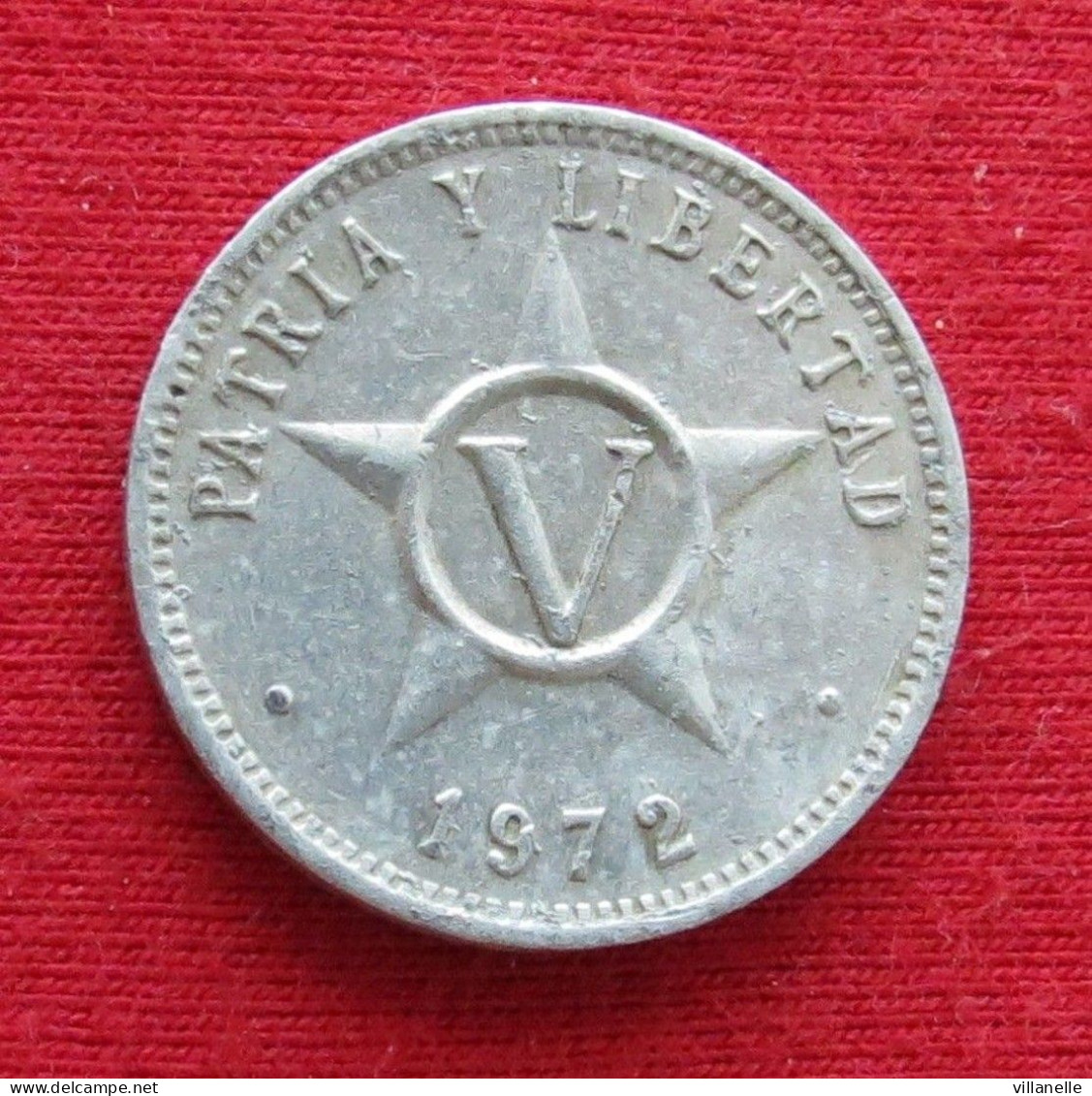 Cuba 5 V Centavo 1972 KM# 34 Lt 434 *VT Kuba - Kuba