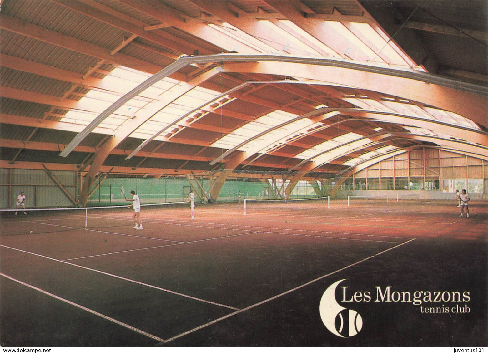 CPSM Magnanville-Les Mongazons Tennis Club     L2681 - Magnanville