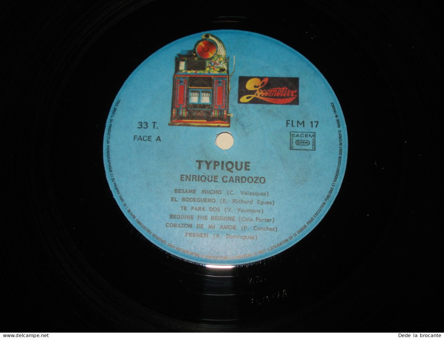 B14 / Enrique Cardozo – Typique  - 2 X LP  - Line Music  FLM 017 - Fr 19??  M/M