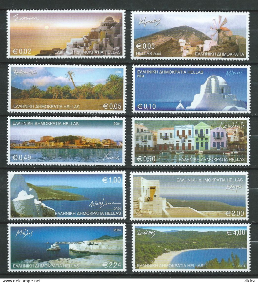 Greece - 2004 Greek Islands. MNH** - Ungebraucht