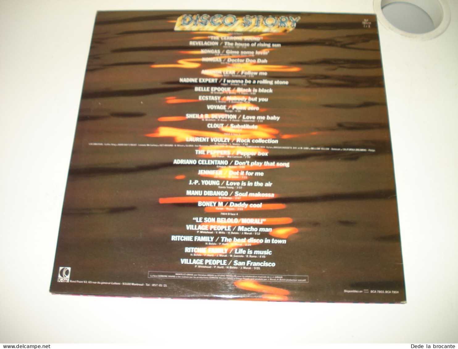 B14 / Various – Disco Story  - 2 X LP  - K-Tel – BLP 7803/04 - Fr 1978  NM/NM - Hit-Compilations