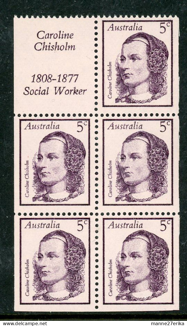 Australia MNH 1968 Booklet Pane - Neufs