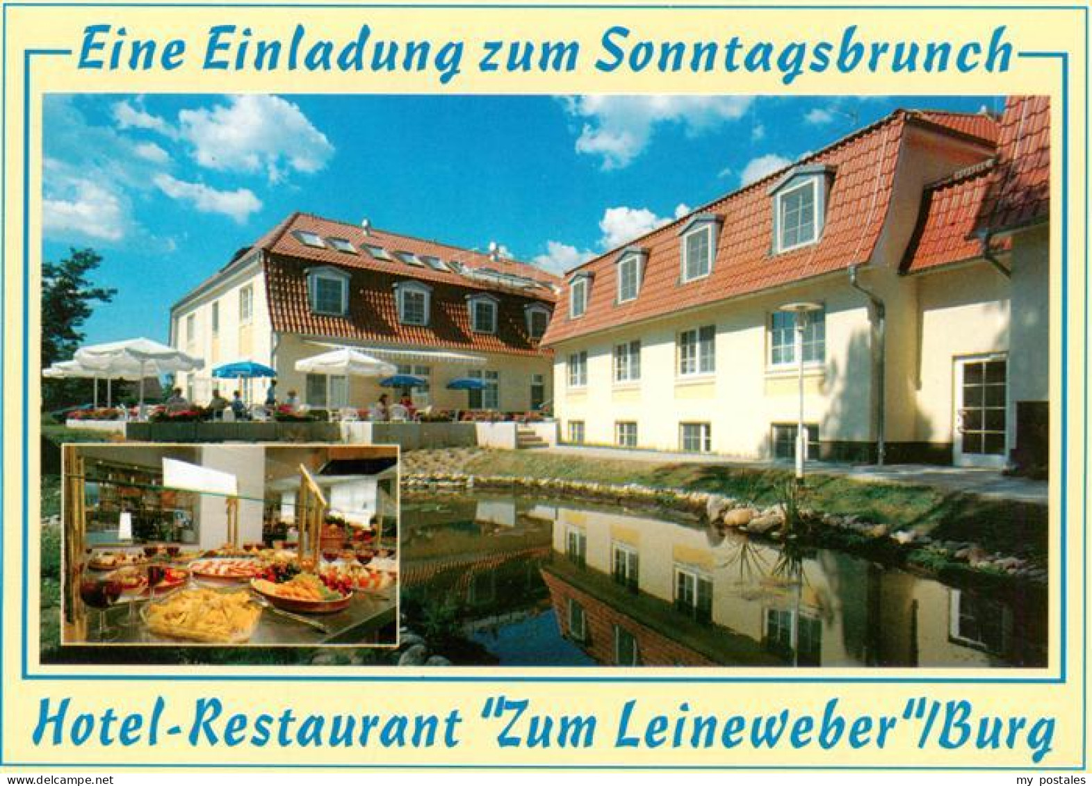 73880545 Burg Spreewald Hotel Restaurant Zum Leineweber Burg Spreewald - Burg (Spreewald)