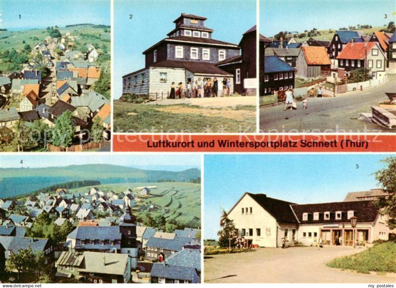 73846377 Schnett Masserberg Thueringer Wald Teilansichten Jugendherberge Kulturh - Masserberg