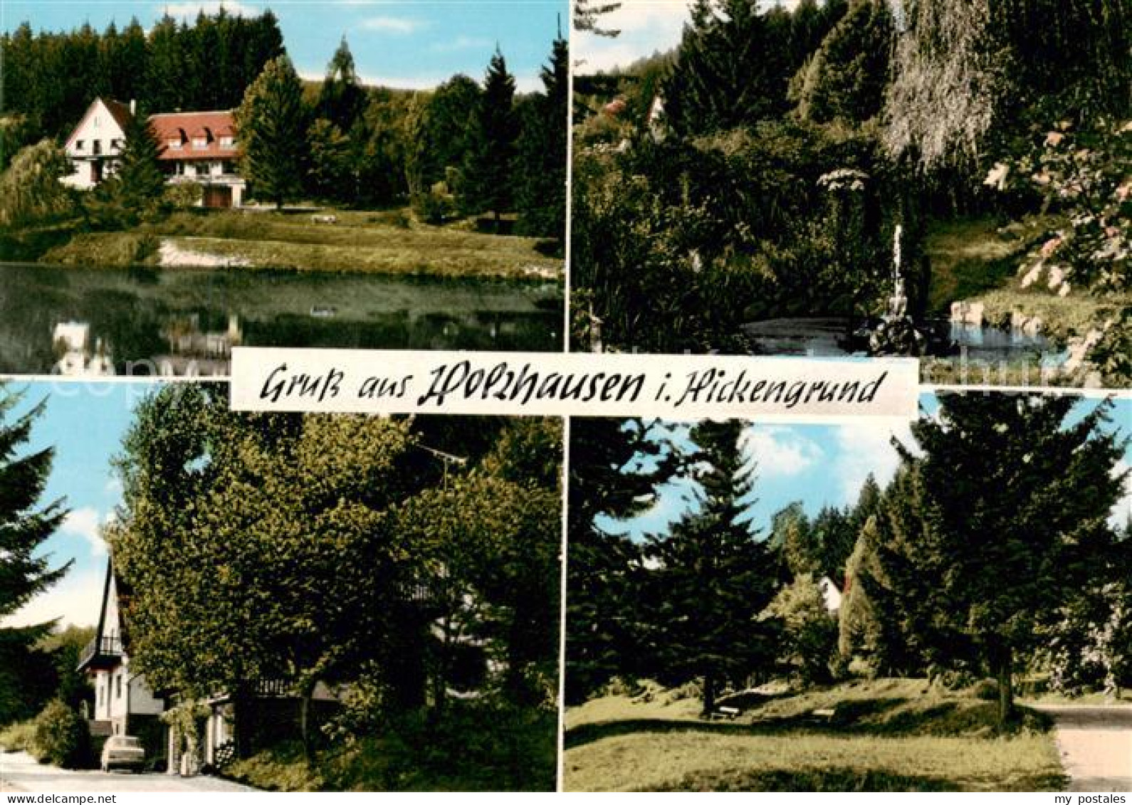 73813339 Holzhausen Burbach Waldhaus Gaststaette Pension Natur Holzhausen Burbac - Bad Laasphe