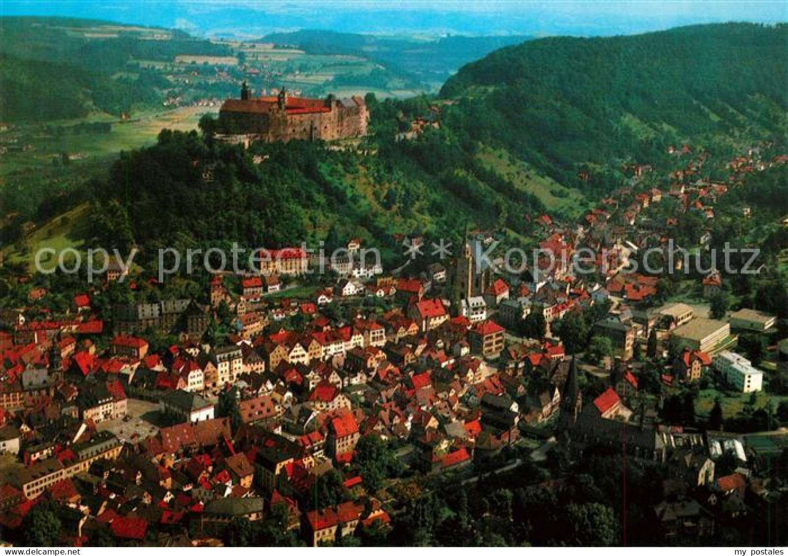 73105744 Kulmbach Fliegeraufnahme Burg Kulmbach - Kulmbach