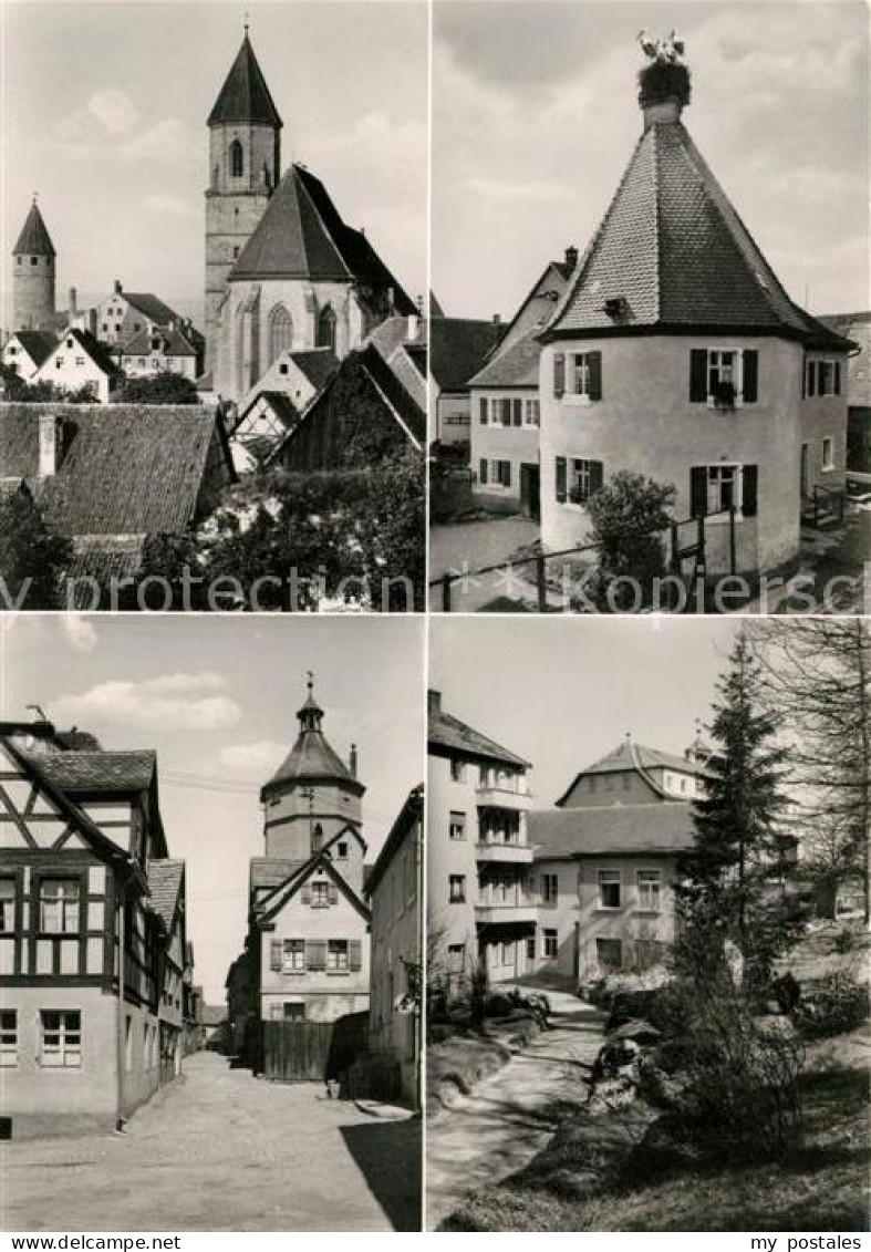 73105644 Gunzenhausen Altmuehlsee Kirche Faerberturm Storchennest Gunzenhausen A - Gunzenhausen