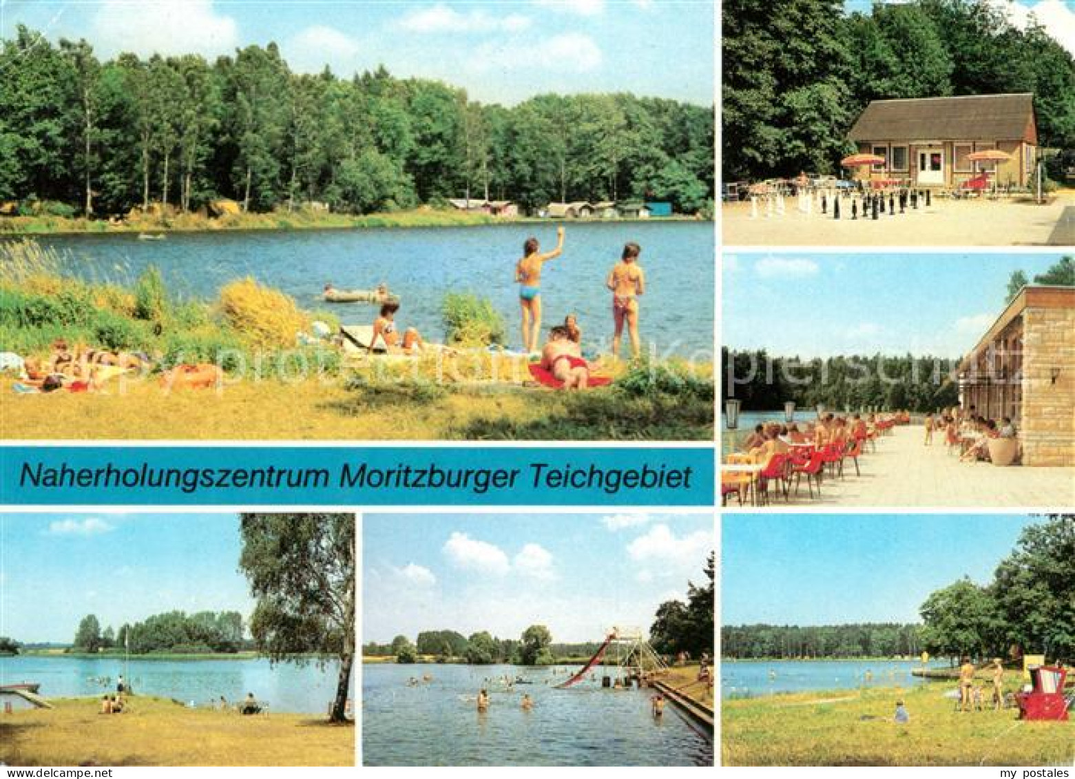 73105429 Moritzburg Sachsen Oberer Waldteich Boxdorf Campingplatz Bad Sonnenland - Moritzburg